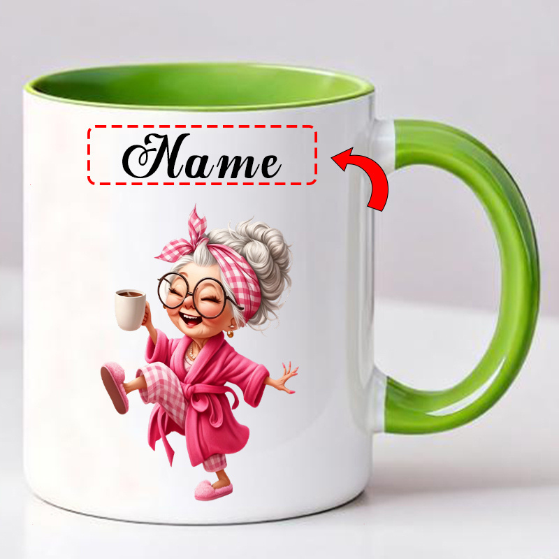 Custom Coffee Mug With Personalised Name Print
